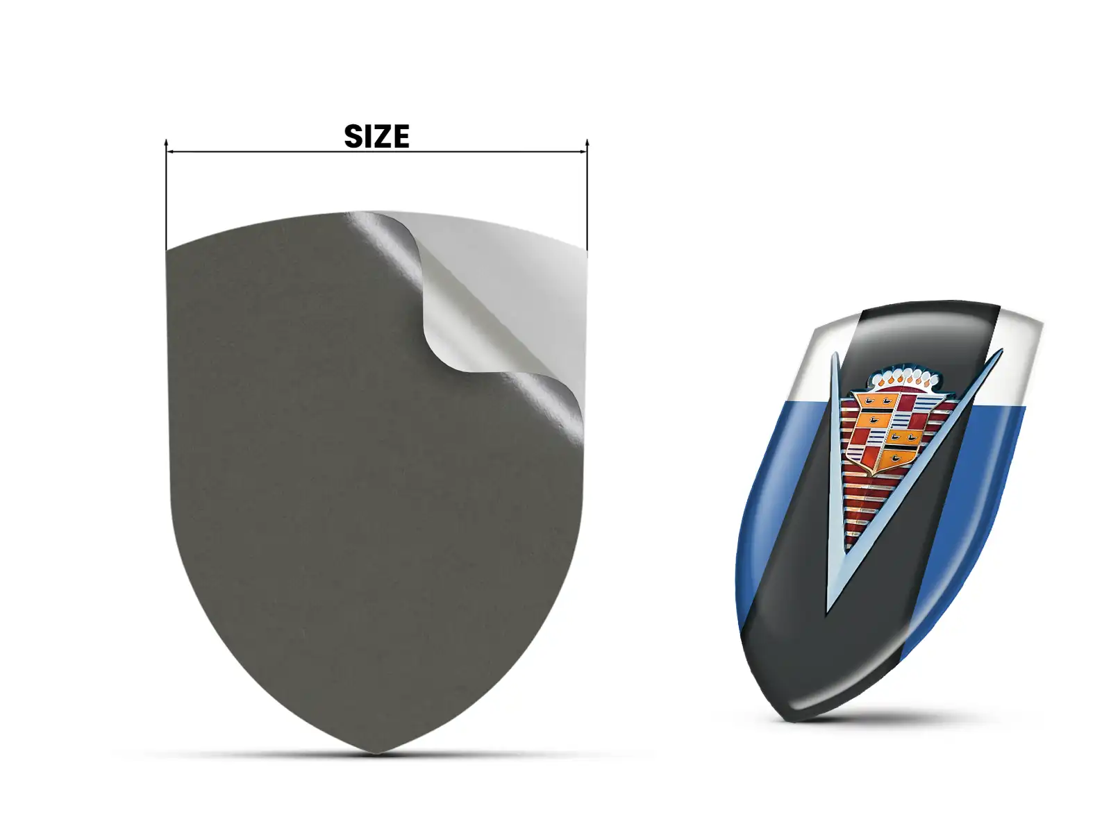 Cadillac Custom Scheibenaufkleber Stil Max Pro Langlebig